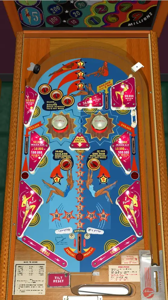 De-Icer virtual pinball table