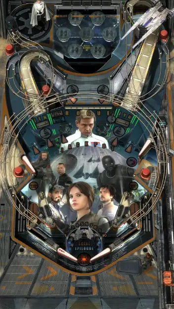 Star Wars Pinball – Rogue One virtual pinball table