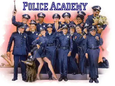Police Academy virtual pinball table