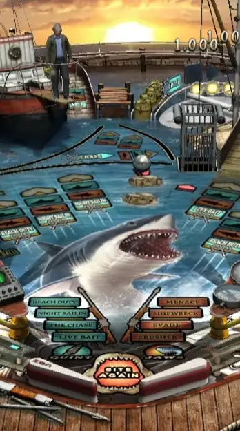 Jaws Pinball virtual pinball table
