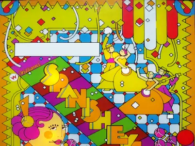 Spanish Eyes virtual pinball table