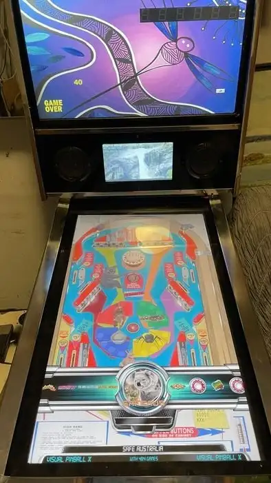 Safe Australia virtual pinball table