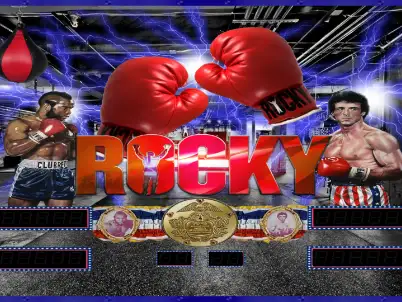 Rocky TKO virtual pinball table