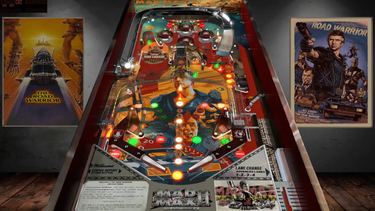 Mad Max 2 – The Road Warrior virtual pinball table