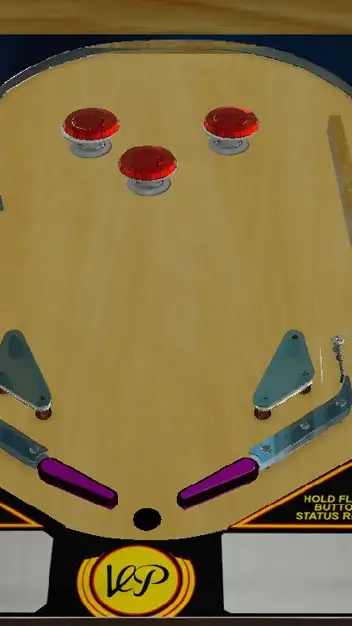 Blank Table with Scoring virtual pinball table
