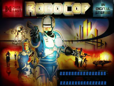 Robocop virtual pinball table