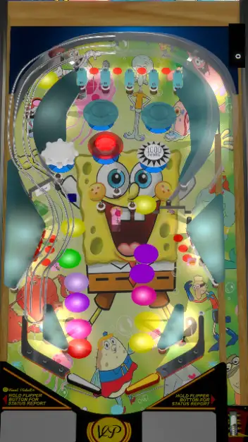SpongeBob Squarepants Pinball Adventure virtual pinball table