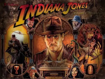 Indiana Jones – The Pinball Adventure virtual pinball table
