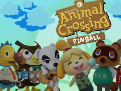 Animal Crossing Pinball virtual pinball table