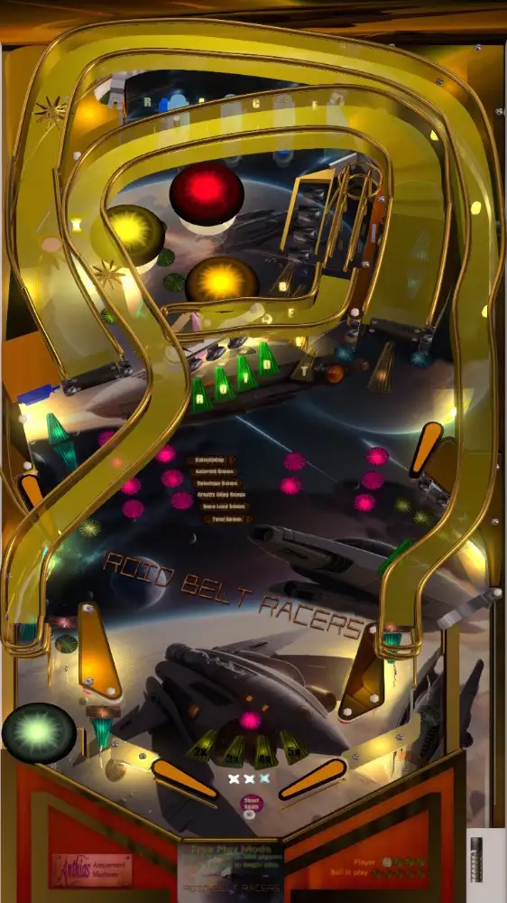 ‘Roid Belt Racers virtual pinball table