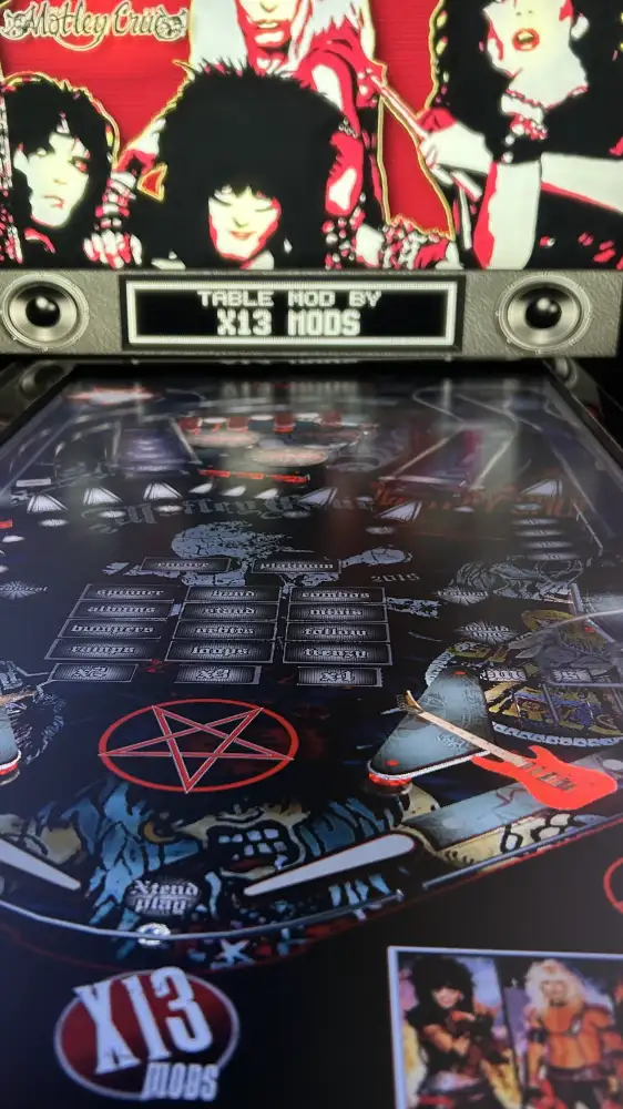 Motley Crue – Carnival of Sin virtual pinball table