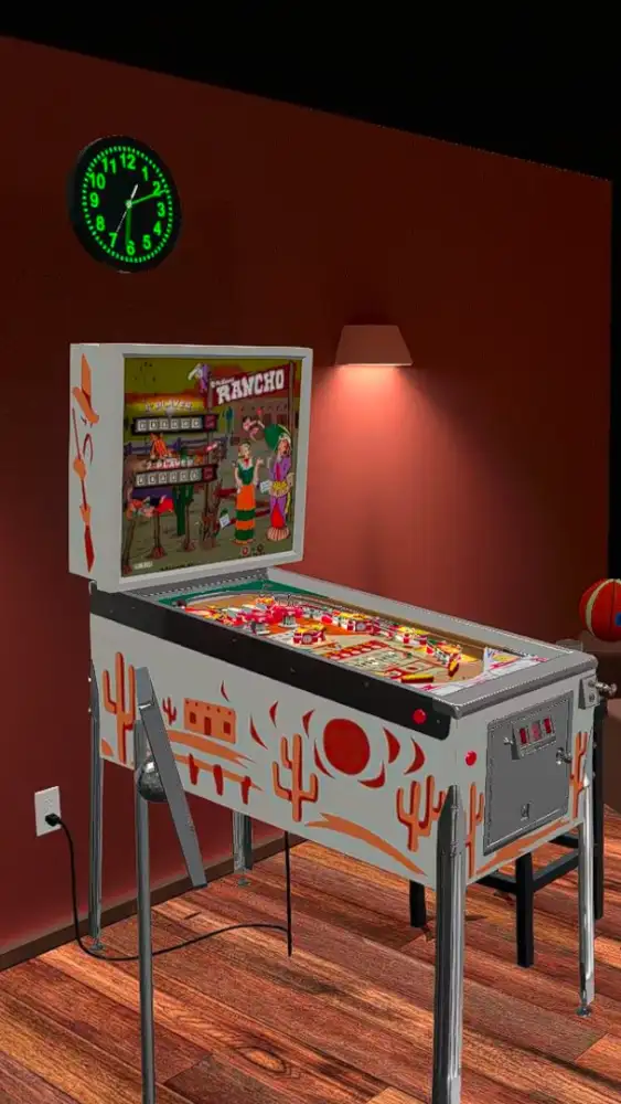 Rancho virtual pinball table