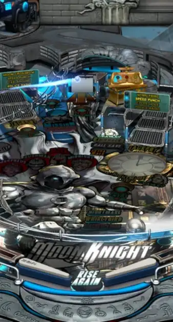 Moon Knight virtual pinball table