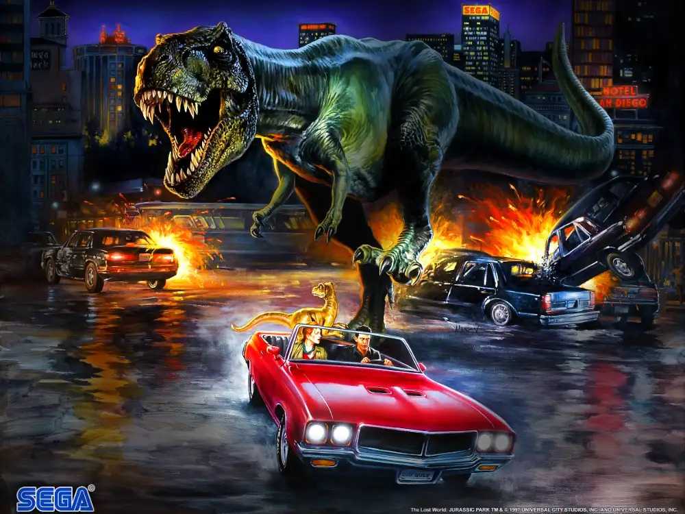 JP’s The Lost World Jurassic Park virtual pinball table