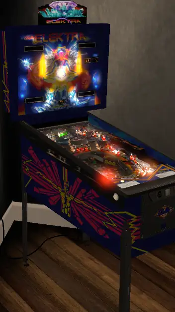 Elektra virtual pinball table