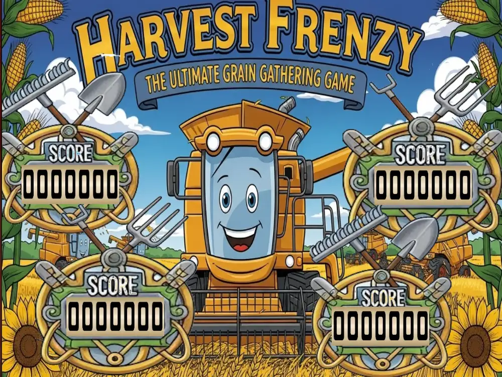 Harvest Frenzy virtual pinball table