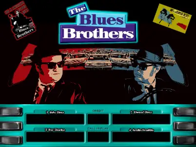 The Blues Brothers virtual pinball table