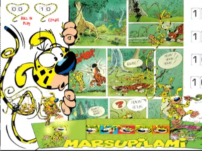 Marsupilami virtual pinball table