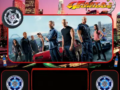 Fast and Furious virtual pinball table