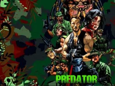 Predator virtual pinball table