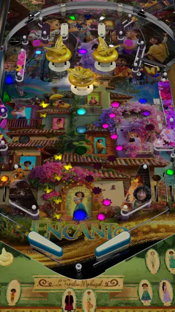 Disney Encanto virtual pinball table