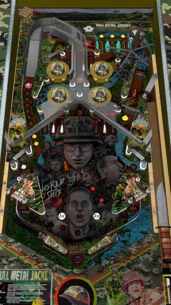 Full Metal Jacket virtual pinball table