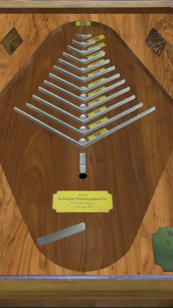 Bat-Em virtual pinball table