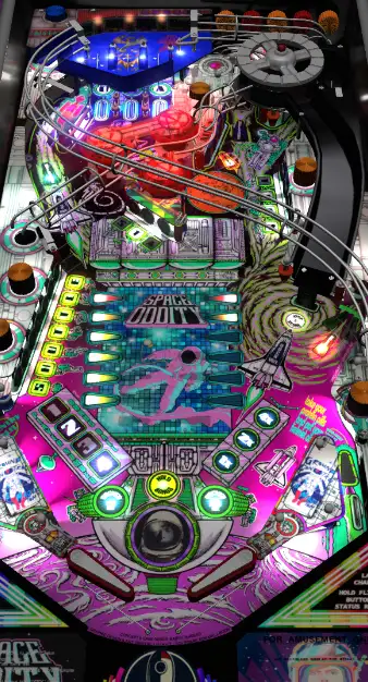 Space Oddity virtual pinball table