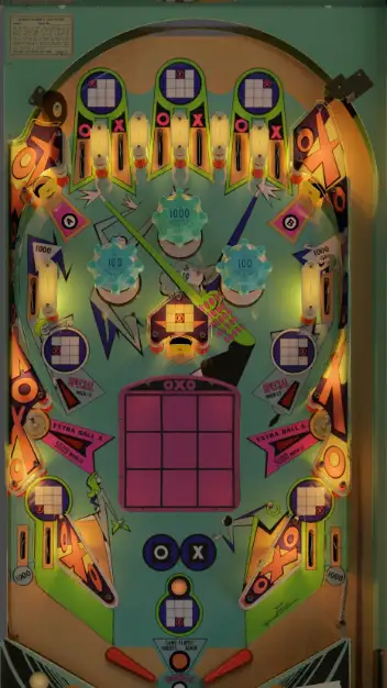Triple X virtual pinball table