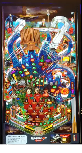 Friday the 13th virtual pinball table