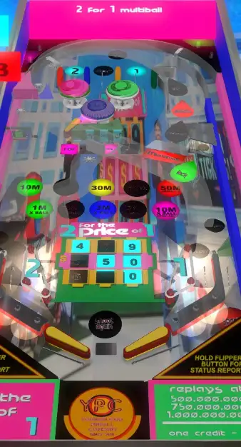 The Price is Right – 2 For the Price of 1 virtual pinball table