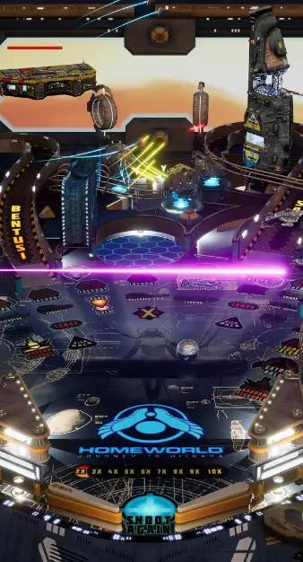 Homeworld – Journey to Hiigara Pinball virtual pinball table