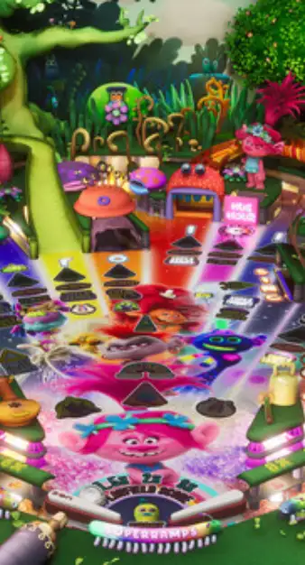 DreamWorks Trolls Pinball virtual pinball table