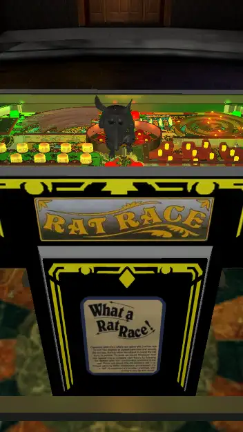 Rat Race virtual pinball table