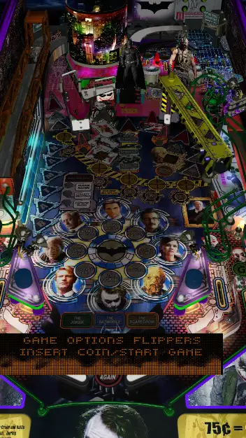 Batman – Joker Edition virtual pinball table