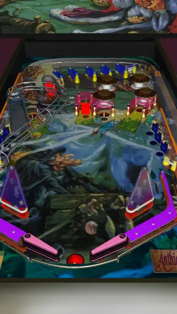 Wyrd Sisters virtual pinball table