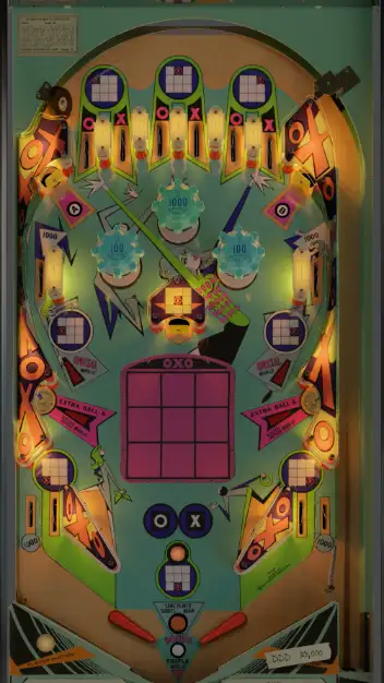 OXO virtual pinball table