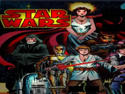 Star Wars virtual pinball table